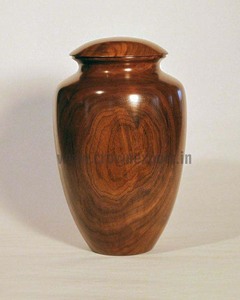 Wooden Adult Human <b>Funeral</b> <b>Supplies</b> Cremation Urns Dome Top Design Wooden Handcrafted Natural Finished From Top Listed Exporter - Product Image 2