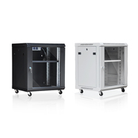 Armoire de serveur rackable murale pour réseau, avec serrure, 6u 20u 19u 42u 9u