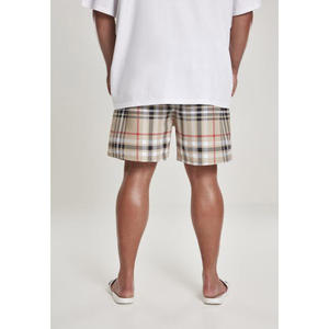 Pantalones cortos de tela personalizados para hombre, ropa de playa informal con logotipo personalizado - Product Image 2