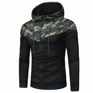 Survêtement d'hiver pour homme avec veste de sport à manches zippées, logo personnalisé, coton de haute qualité, ensemble de survêtement de qualité supérieure - Product Image 3