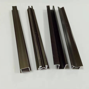 Profilé brillant en aluminium pour frange Photo, Surface en or Rose brossé - Product Image 5