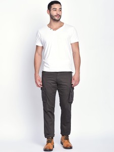 Pantalones apilados de cintura alta 2025, pantalones largos, pantalones Cargo con múltiples bolsillos para hombres, precio al por mayor - Product Image 4