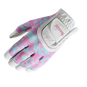 Soft Full Color Cabretta Leather Breathable Golf <b>Glove</b> Sports Customized Logo Golf <b>Gloves</b> - Product Image 4