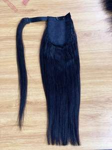 Extensiones de cabello vietnamita Remy virgen alineado a máquina doble de alta calidad, cutículas de cola de caballo recta, paquete de precio al por mayor - Product Image 6