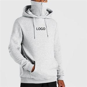 Sudaderas con capucha XXXXL personalizadas para hombre al por mayor, algodón y poliéster negros de alta calidad sin etiquetas para uso en invierno - Product Image 2