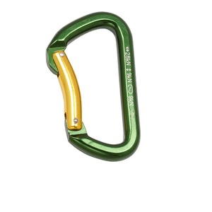 Mosquetón de Aluminio para Escalada de 28KN, Ligero, Robusto y Fácil de Usar para Exteriores - Product Image 1