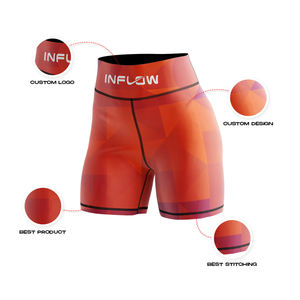 Onesie À La Mode Imprimé Polyester Active Wear Sexy shorts Polyester Femmes Fitness Yoga femmes butin Shorts afflux sports - Product Image 2