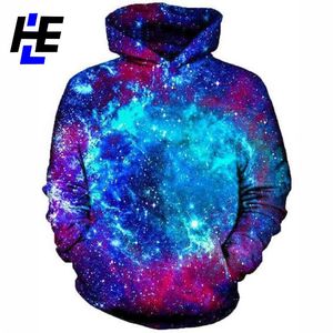 เสื้อฮู้ดแขนยาวสำหรับผู้ชายเสื้อมีฮู้ดพิมพ์ซับลิเมชันด้วย3D โพลีเอสเตอร์100% - Product Image 1