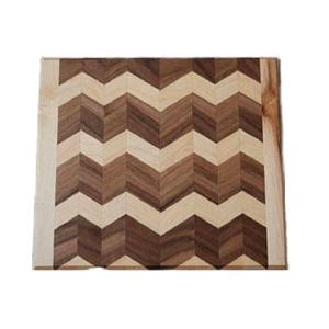Tablero de corte de juntas de madera zigzag, utensilios de cocina de diseño, bloques de picado, 2022 - Product Image 1