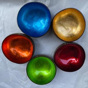 Decorative natural <b>coconut</b> bowl made in Vietnam/ Handmade bowl made of natural <b>coconut</b> <b>shell</b> - Product Image 5