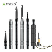 Topko — canne de Trekking télescopique pliable, accessoire tactique d'auto-défense, portable, nouveauté