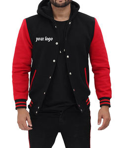 Chaqueta Bomber Ligera de Satén con un Solo Botón para Hombre, 100% Poliéster - Product Image 5