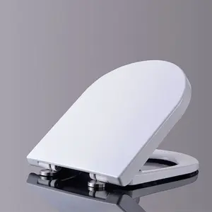 UF toilet seat cover bathroom wc toilet seat U shape with quick release soft close from toilet seat from chaozhou manufacturer
