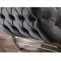 Canapé-lit Chesterfield en bois massif extensible capitonné à prix réduit avec design turc pour appartement et salon