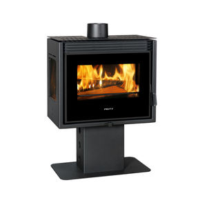 Estufa de quemador de madera independiente, alta eficiencia, 690x390x940mm - Product Image 1