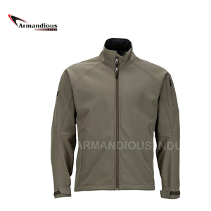 Cortavientos deportivo Unisex, impermeable, reflectante, chaqueta de carcasa suave, rompevientos, venta al por mayor - Product Image 5