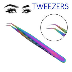 Pinces à cils légères, vente chaude, pinces à cils personnalisées, pinces à cils les plus vendues - Product Image 2