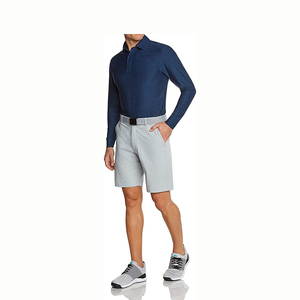 2021 Latest Design Custom Made Breathable <b>Polo</b> T-shirt Plus Size Wholesale Direct Factory Unisex <b>Long</b> <b>Sleeve</b> <b>Polo</b> T-shirt - Product Image 3