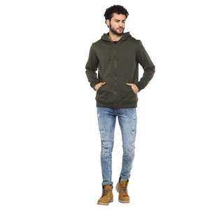 Sweat à capuche personnalisé pour homme en molleton bouclette épais, coupe classique, style streetwear décontracté, imprimé, tendance - Product Image 6