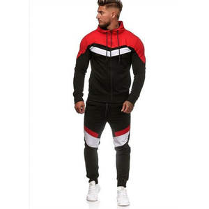 Survêtements de course à capuche, prix de gros, Logo personnalisé, vêtements de sport, entraînement, Jogging, costumes d'entraînement pour hommes - Product Image 3