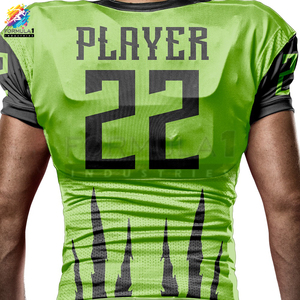 Uniformes de Fútbol Americano de Alta Calidad en Oferta, Transpirables, Anti-UV, de Secado Rápido, con Nombre de Equipo Personalizado - Product Image 6