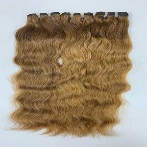 Bande Remy de haute qualité de cheveux humains russes et indiens doublement étirés européens dans les extensions de cheveux - Product Image 6