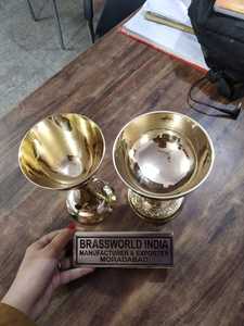 Modèle d'église en laiton de haute qualité Brassworld Inde Style religieux Fournitures religieuses Métal poli par technique - Product Image 3