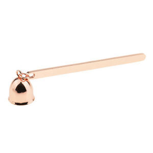 <b>Rose</b> <b>Gold</b> Brass Candle Snuffer Long Handle - Product Image 2