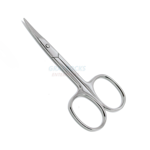 Vente de gros Ciseaux à ongles pour cuticules Instruments de beauté en acier inoxydable Ciseaux à cuticules - Product Image 1