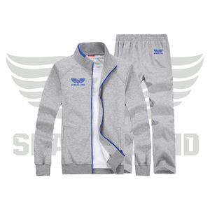 Chándal de moda de Otoño de dos piezas para hombre, chándal con cremallera y ropa de otoño con función de maternidad - Product Image 6