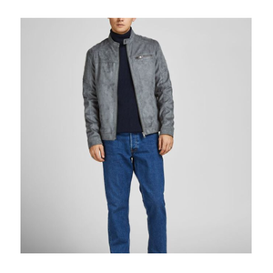 Chaqueta de motorista de estilo moderno para hombre, ropa de diario acogedora con logotipo personalizado en diferentes tamaños y colores - Product Image 3