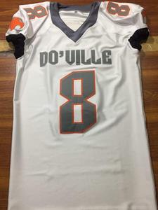 ชุดยูนิฟอร์มอเมริกันฟุตบอลคุณภาพสูง 100% โพลีเอสเตอร์ สำหรับผู้ใหญ่ ป้องกันรังสียูวี แห้งเร็ว ระบายอากาศได้ดี ไซส์พลัส รับสั่งทำชุดทีมแบบเรียบง่าย - Product Image 5