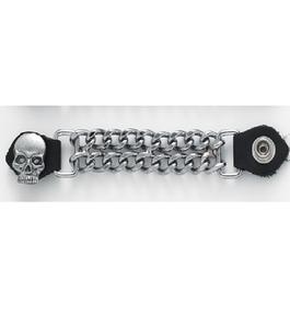 Gilets d'été formels en cuir à chaîne avec extenseurs de pression SKELETON EXTENDER pour vêtements d'extérieur - Product Image 1