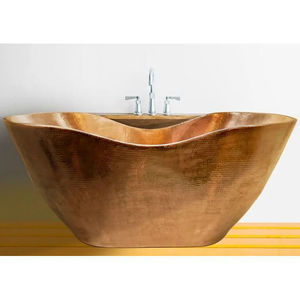 Bañera de doble pared de cobre para Spa, accesorio de pulido personalizado para Hotel, estilo de barco, superventas - Product Image 4