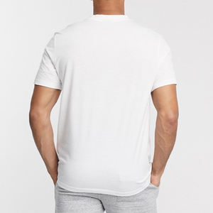 Design personnalisé en coton T-shirts pour hommes High Street Style à manches courtes Summer Streetwear Casual Blank O-Neck 220g Weight - Product Image 6