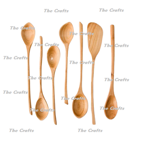 Ensemble de couverts de qualité supérieure ensemble de six accessoires de table de différentes tailles ensemble de cuillères en bois à des prix acceptables - Product Image 6