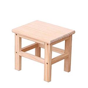 Tabouret en bois de style européen pour meubles de maison et de jardin Fournisseur de mini chaises Mobilier en bois pour s'asseoir - Product Image 1
