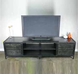 ห้องนั่งเล่นการออกแบบเฟอร์นิเจอร์ไม้หน่วยทีวี - Product Image 5