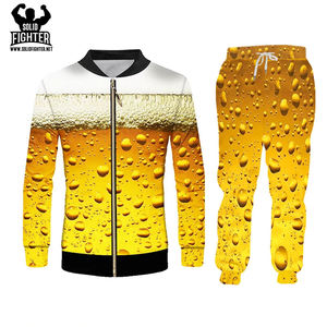 Nueva temporada, chándal de patrón sublimado personalizado, Diseña tu propio chándal de sublimación para hombres, venta al por mayor - Product Image 2