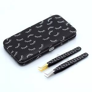 Professional Classic & Volume Lashing Tweezers Tools for Beauty <b>Under</b> Private Label - Product Image 2