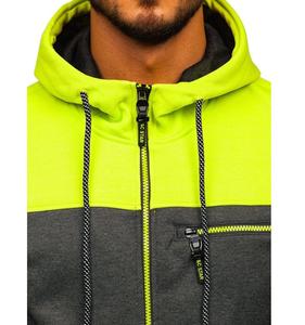 Sudadera con capucha con logotipo personalizado para hombre, Sudadera con capucha informal para entrenamiento, gimnasio, manga larga, Sudadera con capucha de lana, Sudadera con capucha al por mayor - Product Image 4