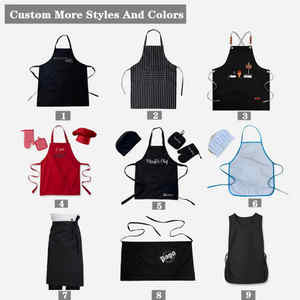 Professionnel Personnaliser Adulte Sublimation Numérique Imprimé Multicolore 100% Polyester Blancs Cuisine - Product Image 6