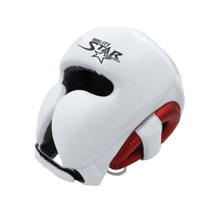 Protège-tête en cuir véritable de vache, casques sur mesure, couleur blanche, Logo privé, vente en gros - Product Image 2