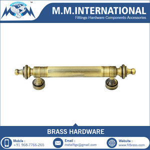 Poignées de porte en laiton antique Prix de gros pour chambre salle de bain entrée salon extérieur hôtel école hôpital centre commercial - Product Image 3