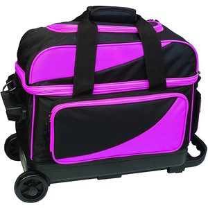 Ensemble de bowling avec chariot, <span class=keywords><strong>base</strong></span> en plastique, porte-balles et poche pour chaussures - Product Image 1