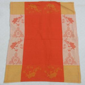 Trending Red Roses Floral Venta al por mayor hilo teñido a rayas Flor Impreso barato 100% Algodón orgánico GOTS Certificado Toallas de cocina - Product Image 2