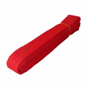 Cinturón de kárate de poliéster profesional de alta calidad, cinturones uniformes de artes marciales de color personalizados al por mayor - Product Image 5