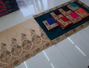 ผ้าโสร่งสำหรับผู้หญิงผ้านิ่มพิมพ์ลายดิจิทัลผ้านิ่มลายดอกไม้กระจกดีไซน์สวย - Product Image 4