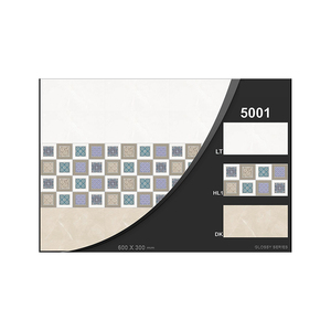 Carrelage mural numérique en céramique 300x600, pour fabrication indienne, vente en gros - Product Image 1