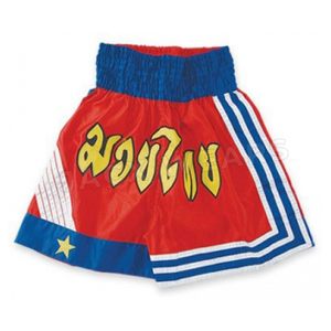Pantalones cortos de boxeo muay thai, shorts de lucha elásticos personalizados, 100 poliéster, venta al por mayor - Product Image 5